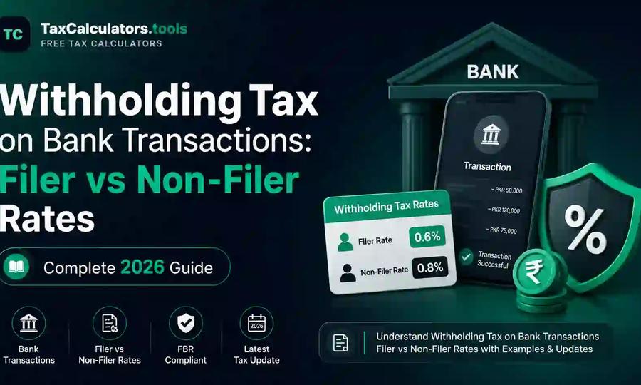 Withholding Tax on Bank Transactions Filer vs Non-Filer Rates (Complete 2026 Guide)