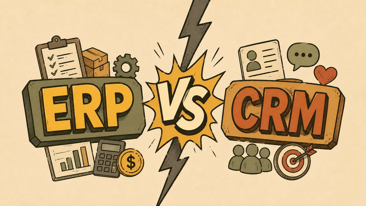 CRM vs ERP for Site Services Companies, Explained