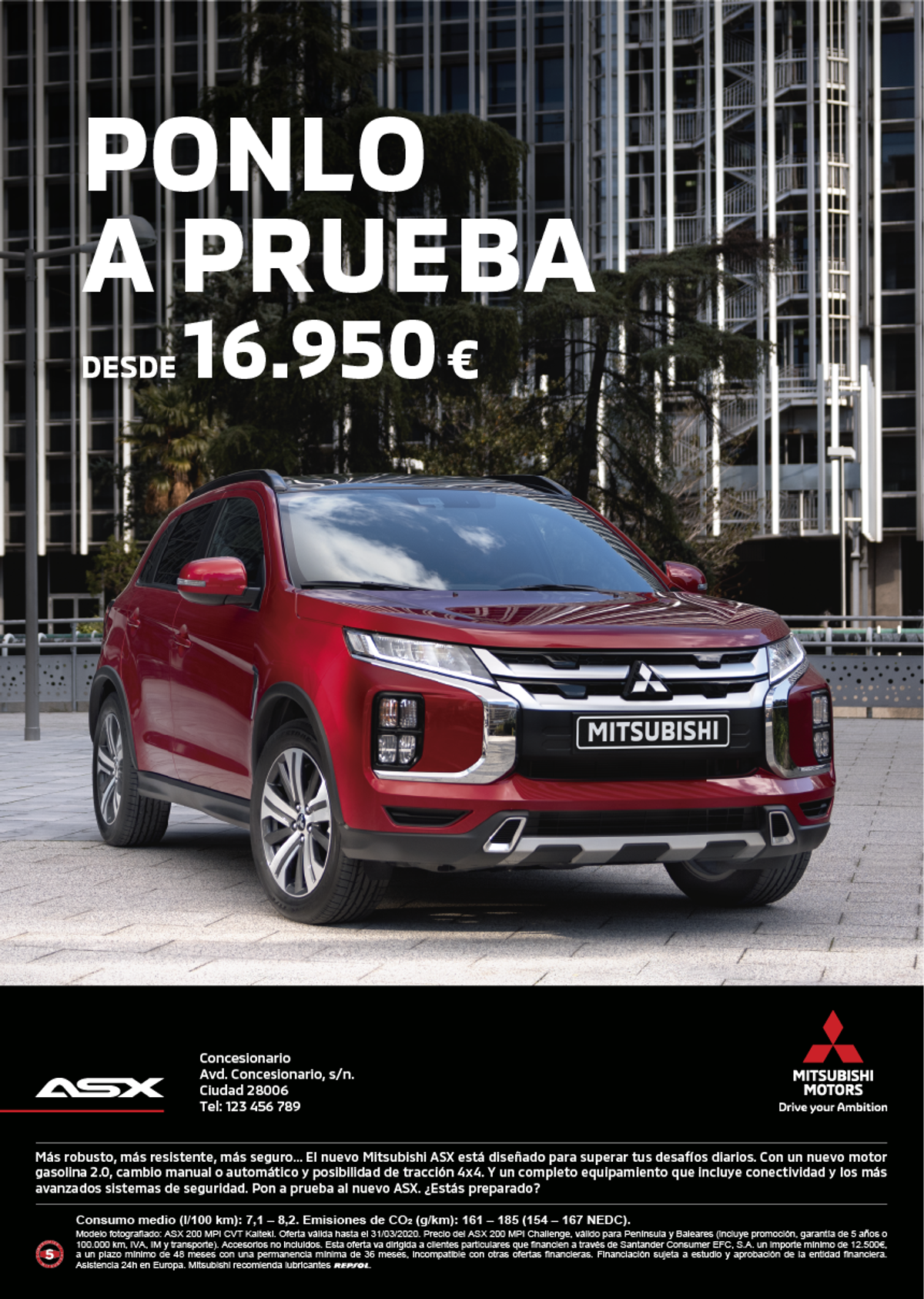 Pieza de Mitsubishi