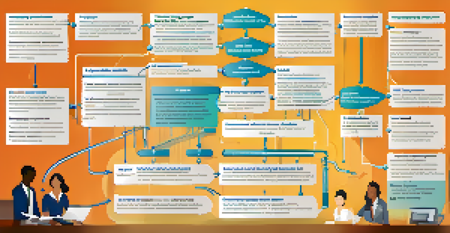 An infographic flowchart showing steps for employees after a positive drug test result.