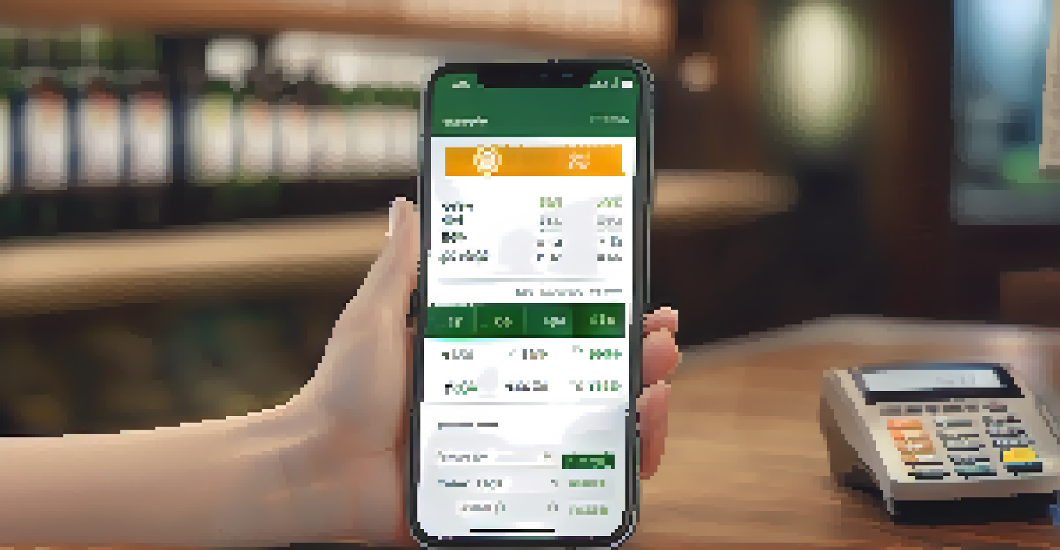 A hand holding a digital receipt from a cannabis dispensary with a smartphone displaying a finance tracking app behind it.