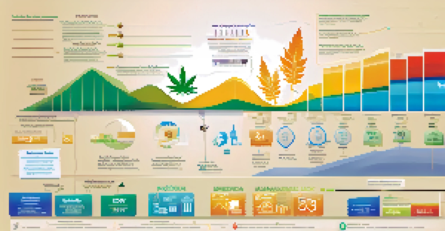 An infographic displaying the benefits of marijuana sales tax on public services.