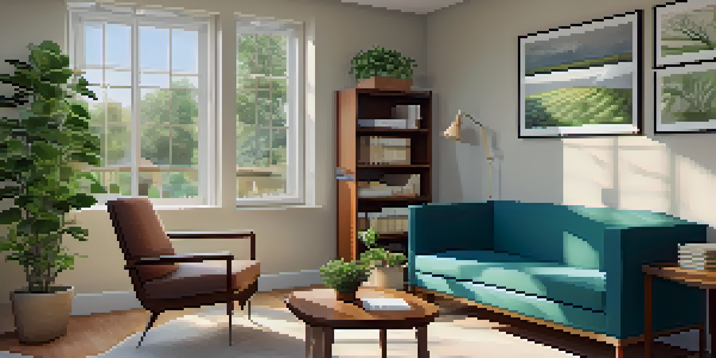 A bright and welcoming doctor's office with natural light, a comfortable armchair, and medical books on the shelves.