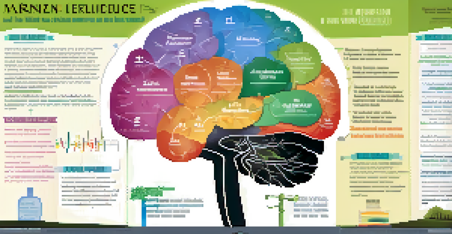 An infographic showing brain development stages in adolescents and the effects of marijuana, with highlighted brain areas and statistics.
