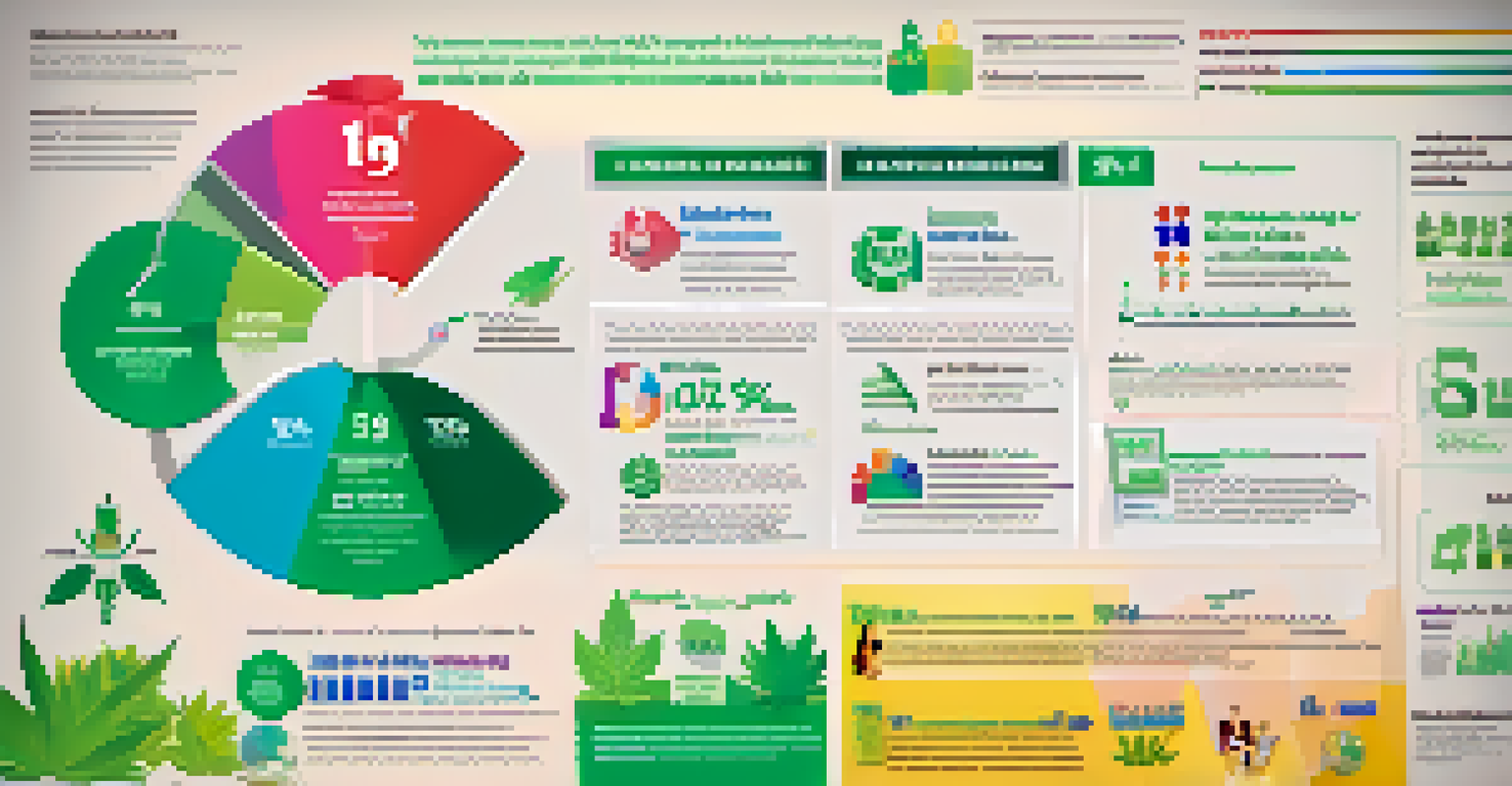 An infographic displaying statistics about cannabis access for gender diverse individuals, shown on a large screen in a bright room.