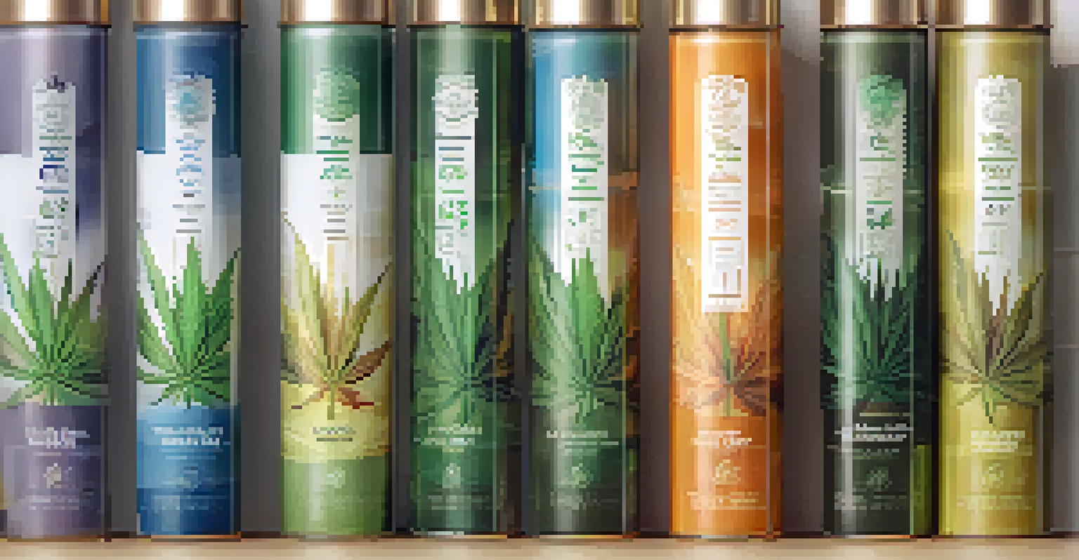 A detailed close-up of an artisanal cannabis product, showcasing its textures and eco-friendly packaging.