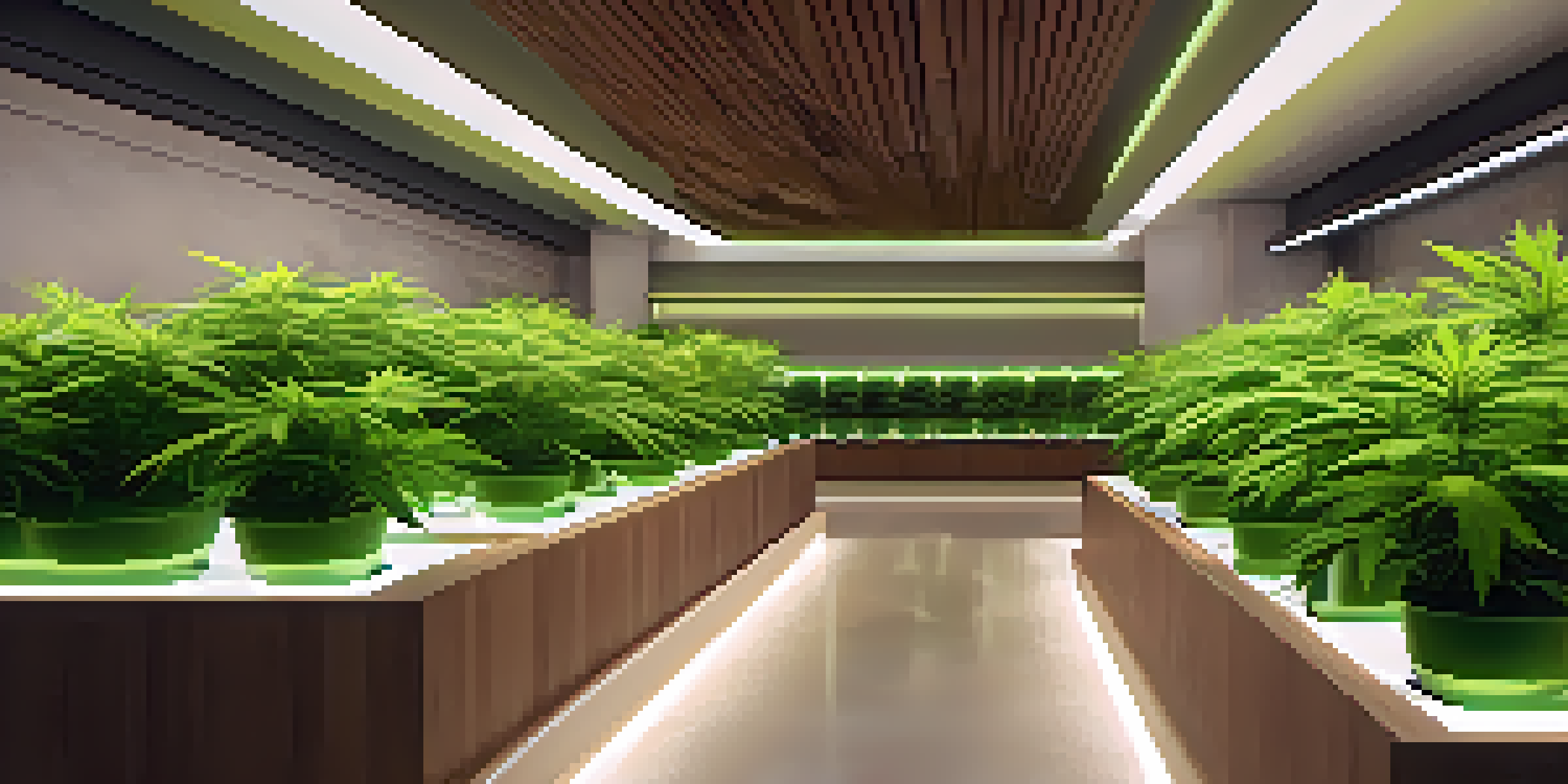 An indoor cannabis garden with healthy marijuana plants growing in organic soil under LED lights, highlighting eco-friendly practices.