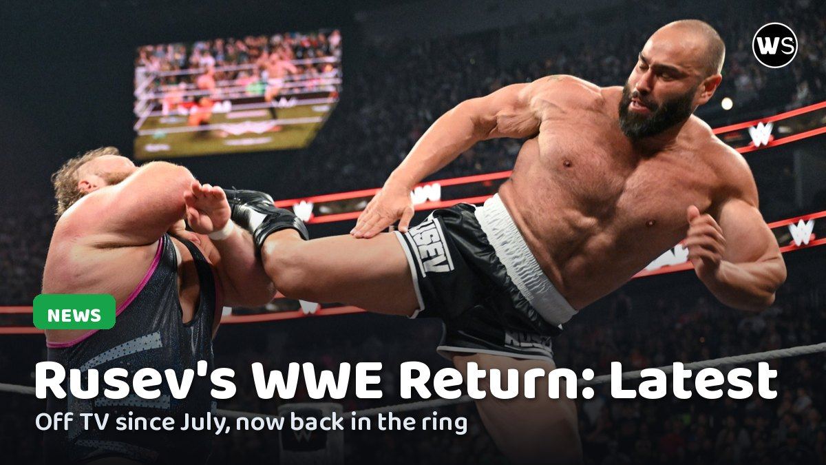 Rusev on WWE Raw