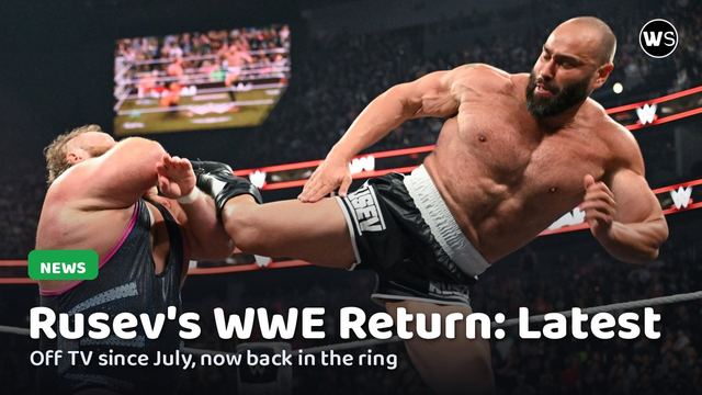 Rusev on WWE Raw