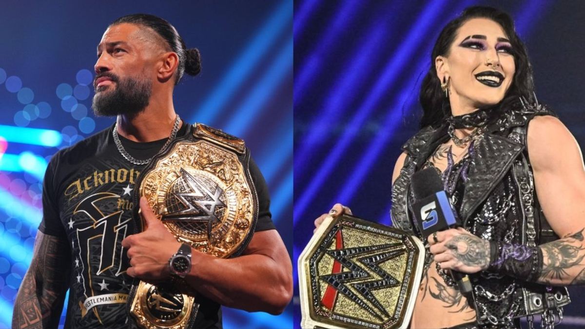 Roman Reigns Rhea Ripley Top Bleacher report rankings