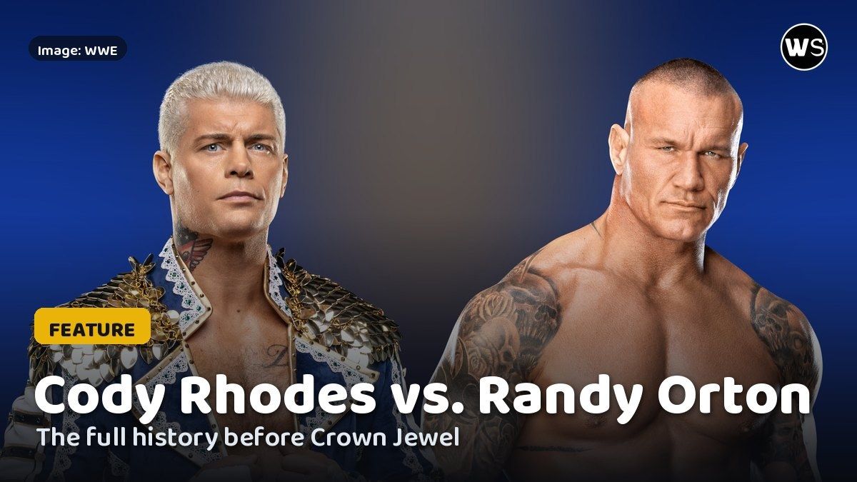 Cody Rhodes and Randy Orton face to face
