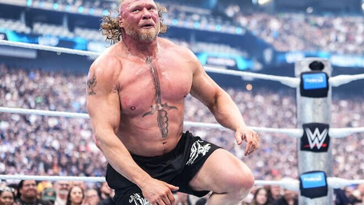 brock Lesnar at wrestlemania 42