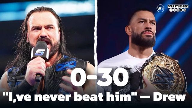 Drew McIntyre wants to face Roman Reigns on his WWE return