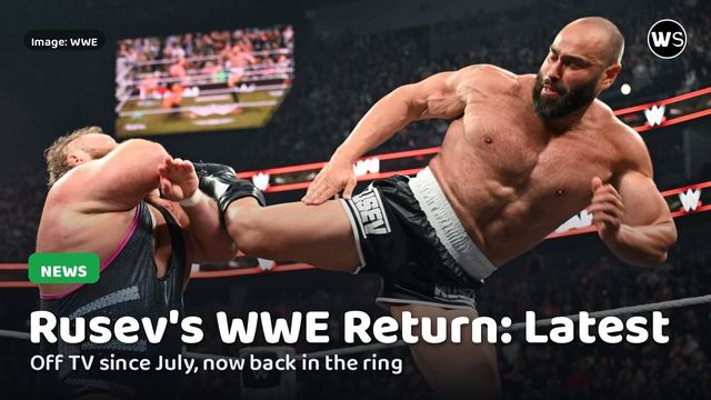 Rusev on WWE Raw