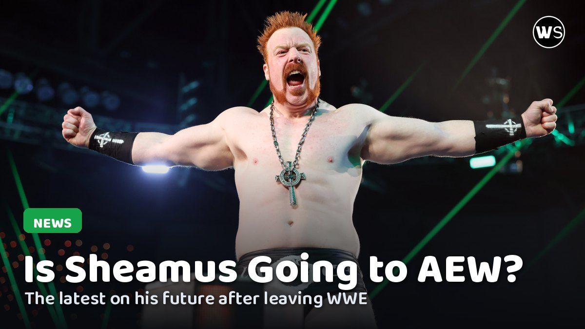 Sheamus celebrating in the ring