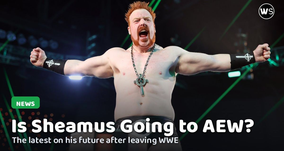 Sheamus celebrating in the ring