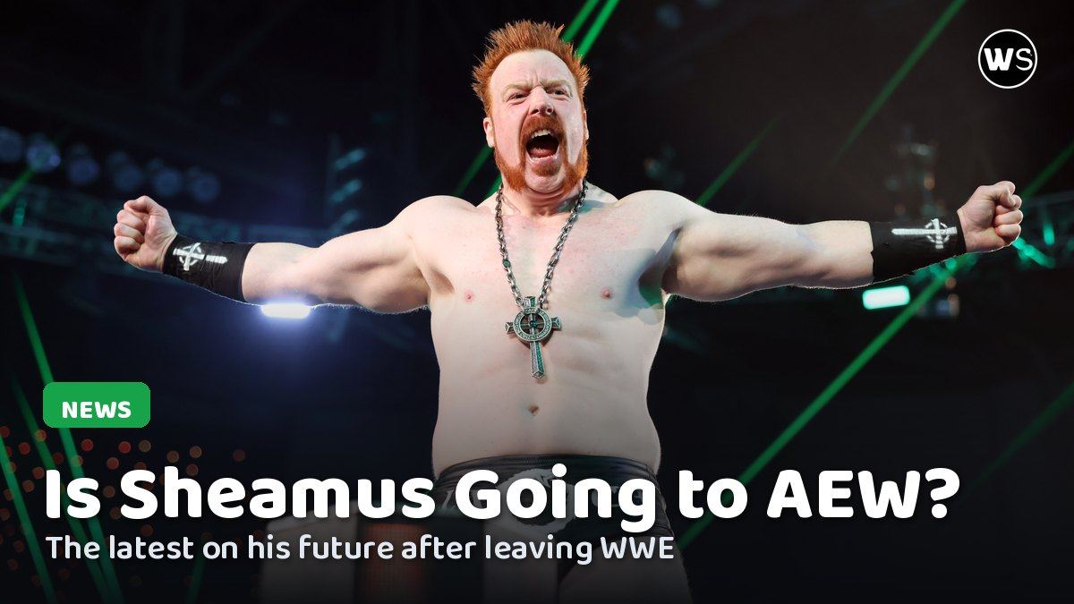 Sheamus celebrating in the ring