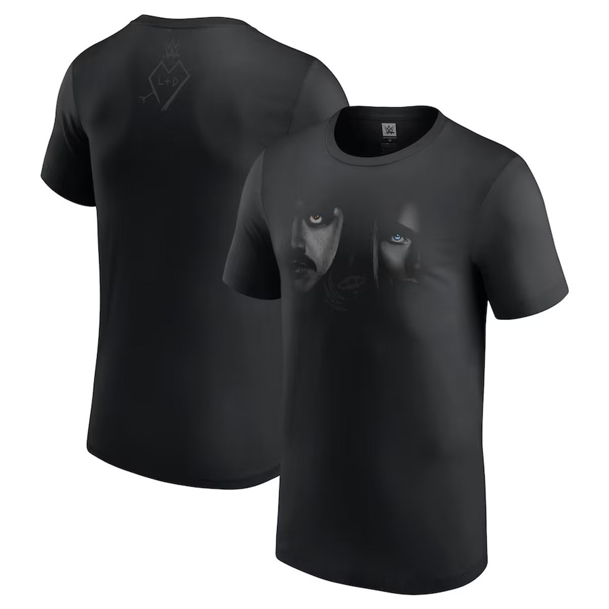 Dominik Mysterio & Liv Morgan Half Face T-Shirt