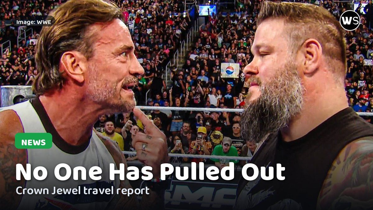 CM Punk and Kevin Owens face to face on WWE SmackDown