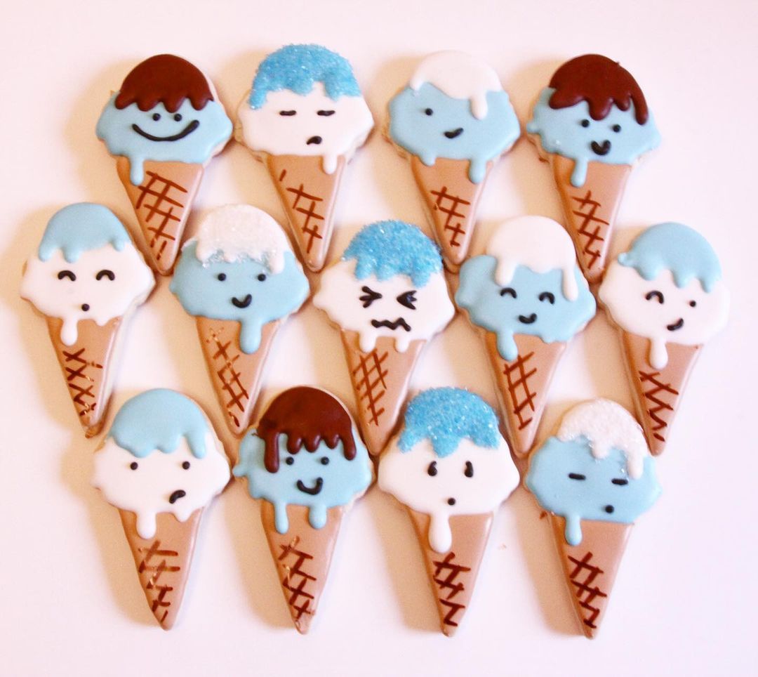 : Playful Drippy Scoop Cookie Collection