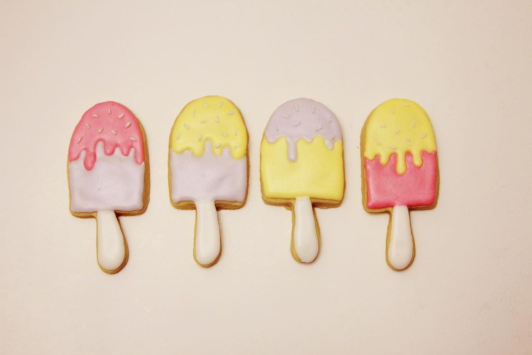 Pastel Popsicle Dream Cookie Set