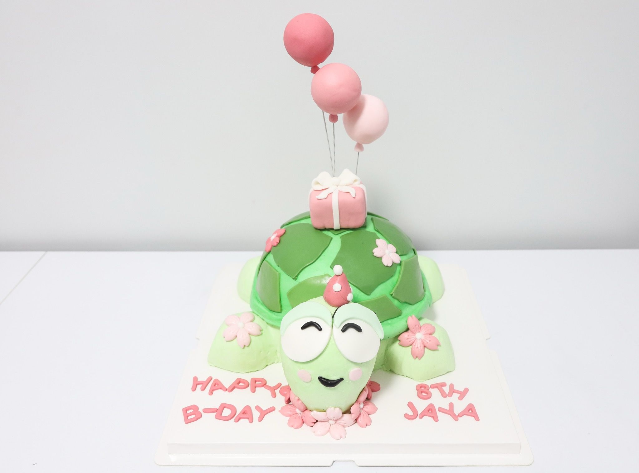  Turtle Birthday Cake