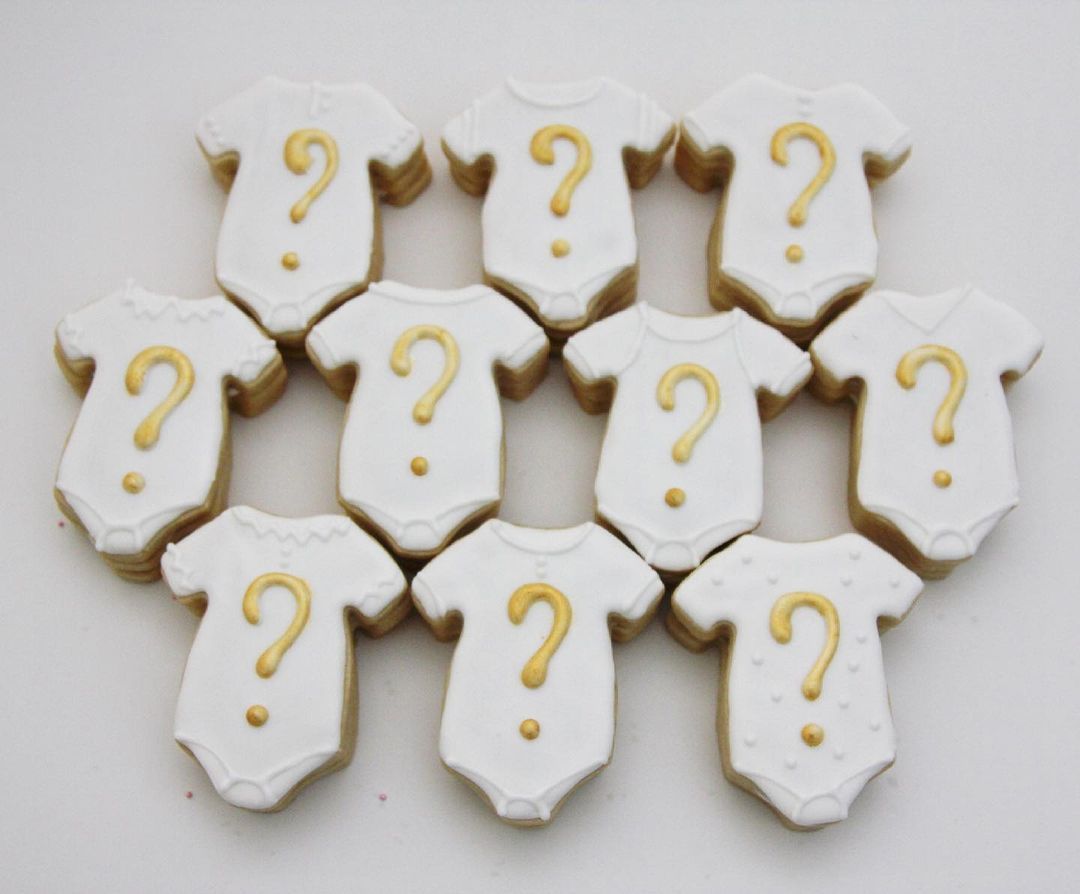 Golden Mystery Onesie Cookie Set