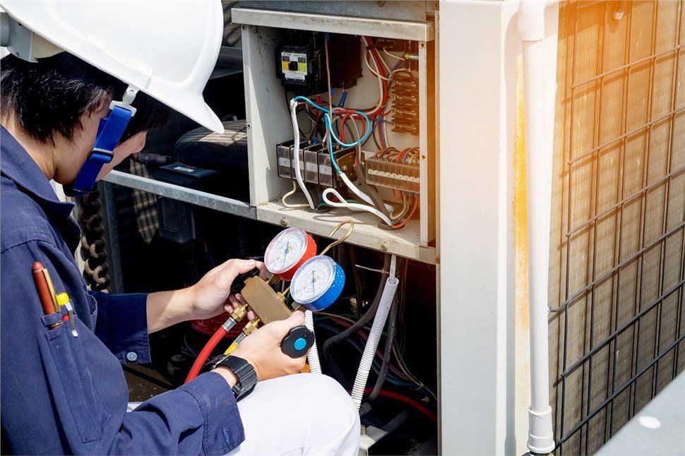 Tones tradesperson servicing an electrical system