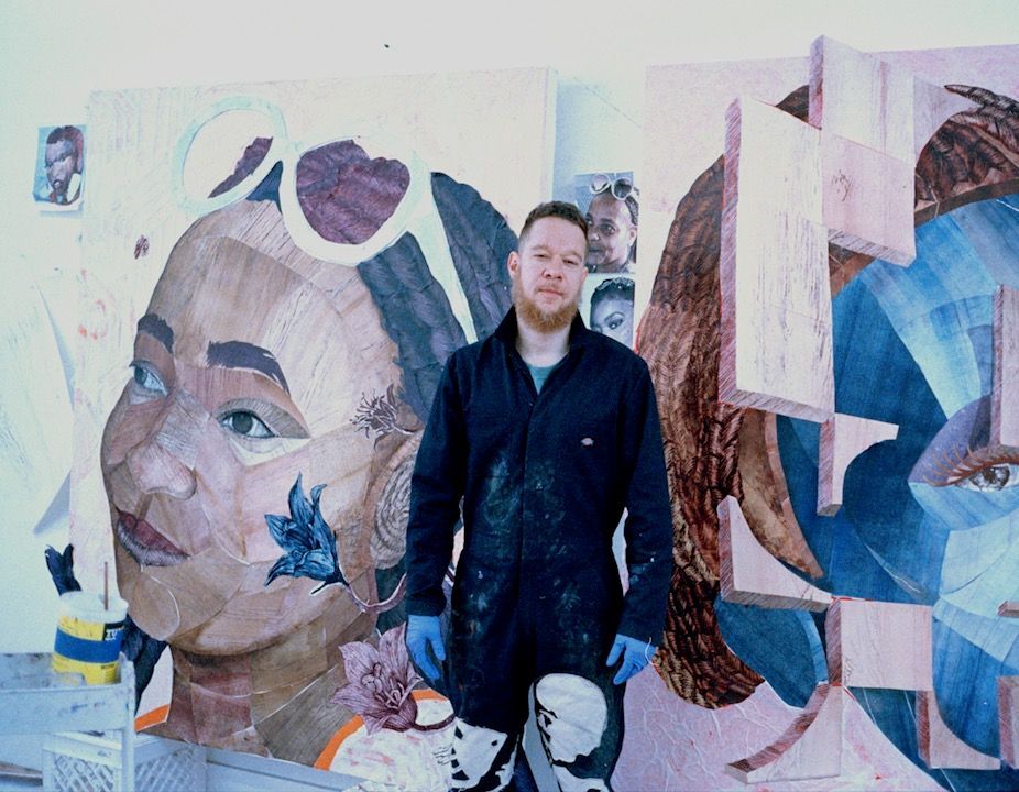 Klos in His Studio
