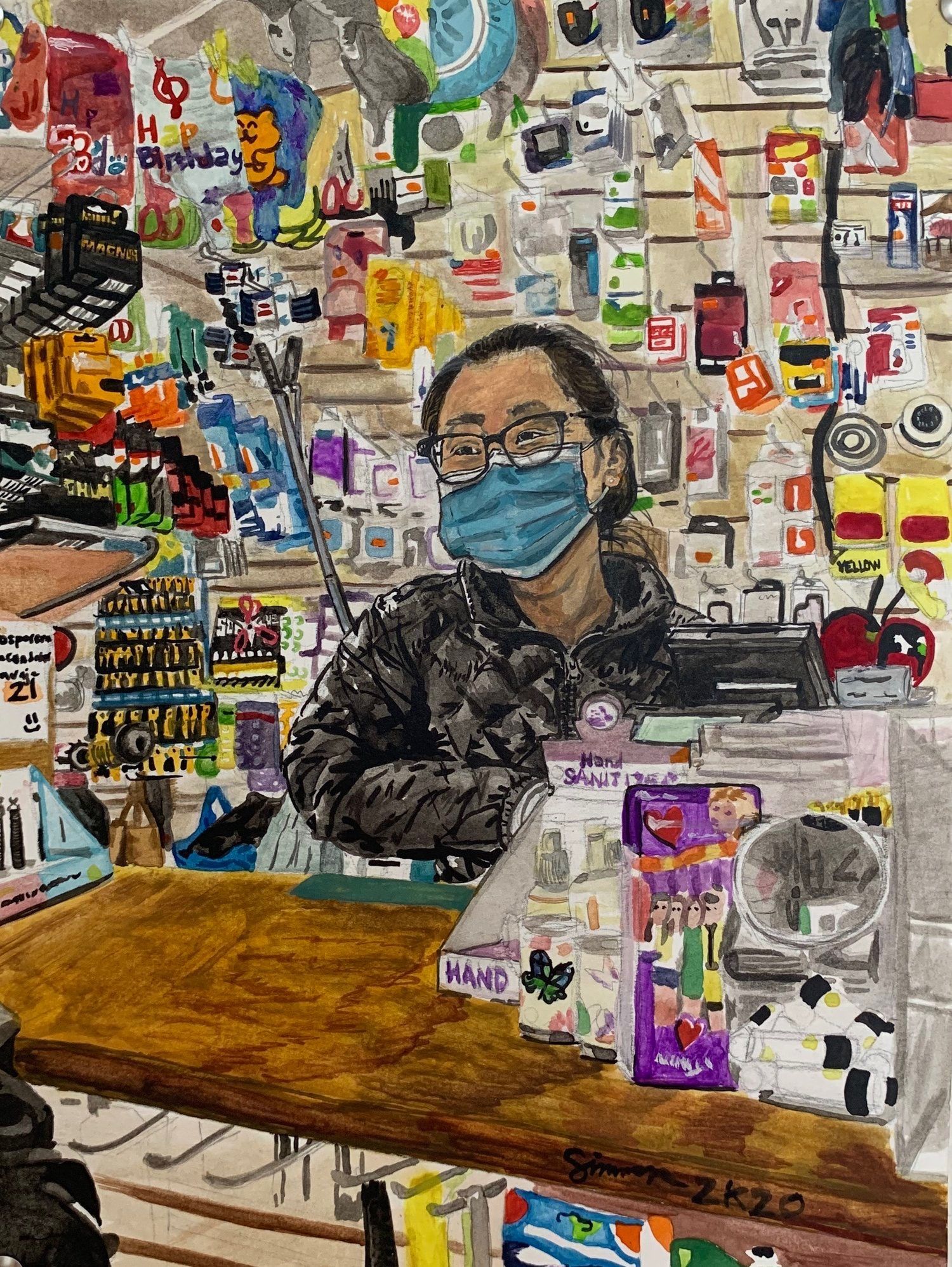 Covid Corner Store, 2020