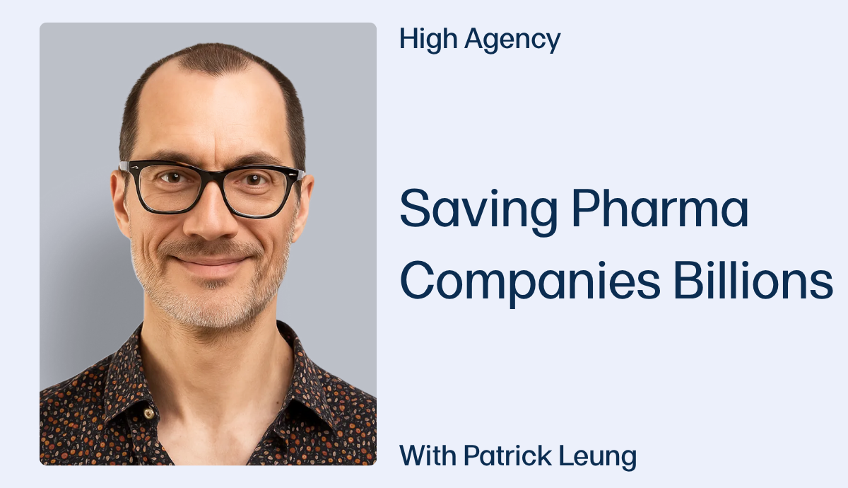 Saving Pharma Companies Billions with AI l Patrick Leung from Faro Health