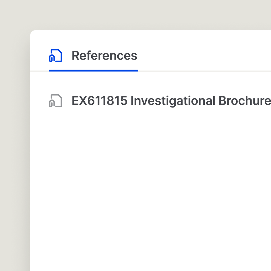 Faro accelerates the process of drafting protocols, reducing time, minimizing inconsistencies, and streamlining effort across every study.