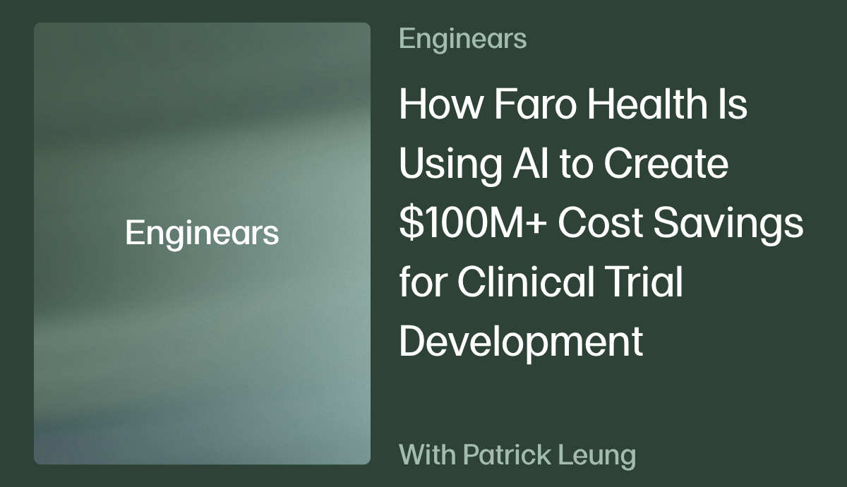 How Faro Health Is Using AI to Create $100M+ Cost Savings for Clinical Trial Development