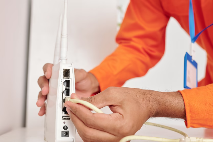installing a new router