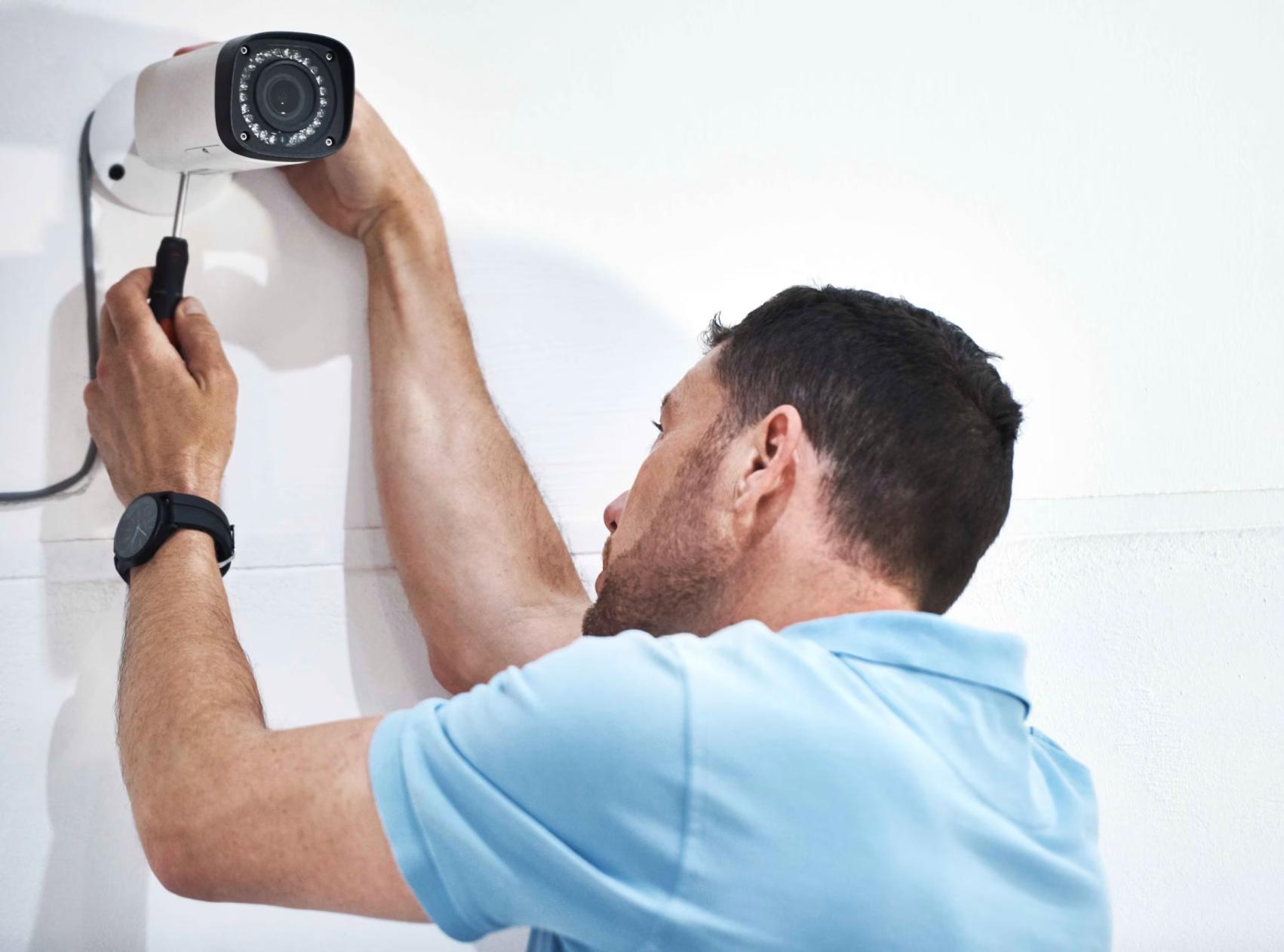 Video surveillance system installation