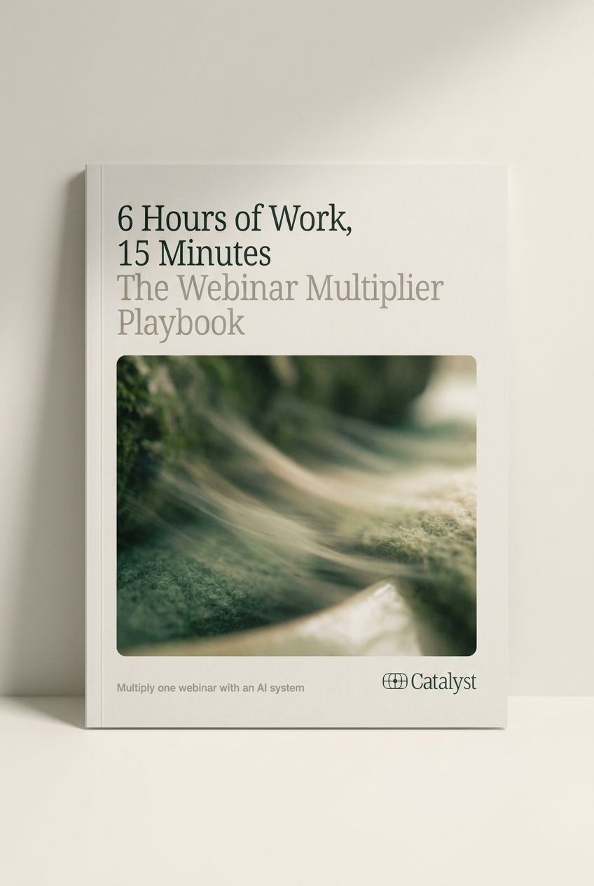 The Webinar Content Multiplier System