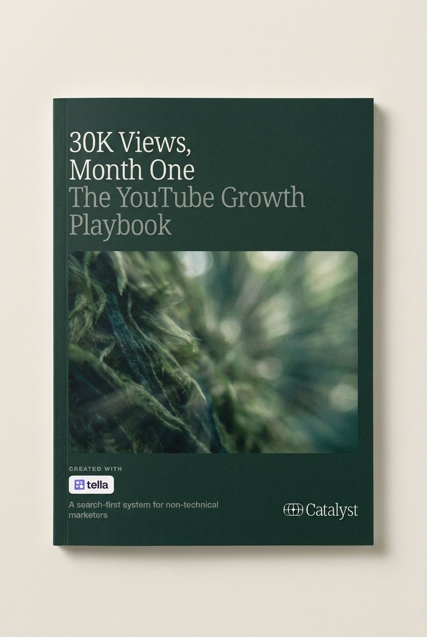 How to Get 30K YouTube Views in Your First Month as a Non-Technical Marketer