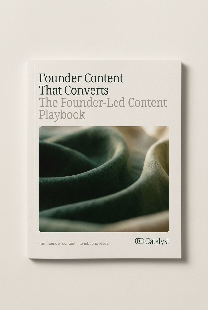 Turn Founder Content Into Inbound Leads