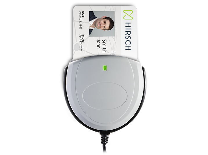 Identiv SCR UTrust 2700 R Black Edition - Lettore Di Smart Card USB - Per Home Banking E Accesso Sicuro - Compatibile Windows, Mac, Linux