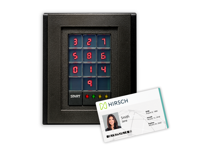 TS ScramblePad Readers | Access Control Readers | Hirsch