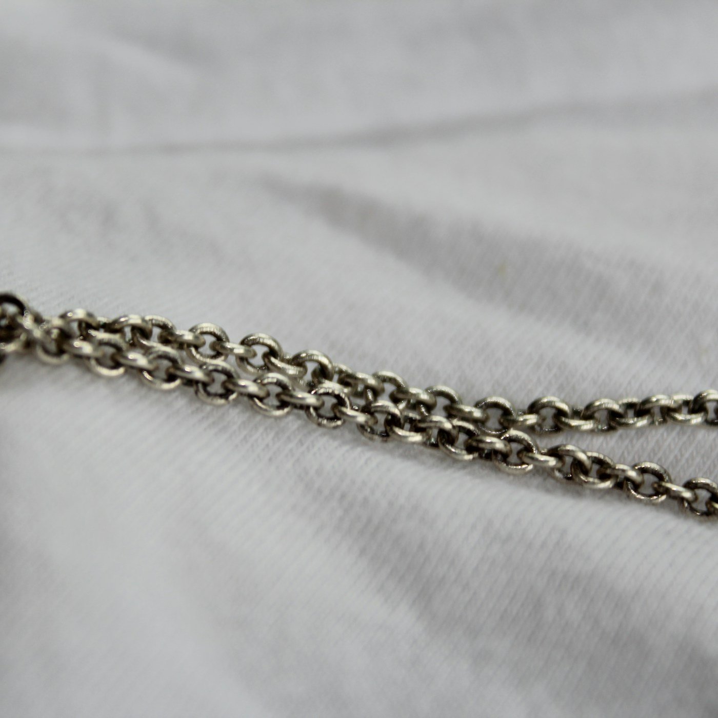 Silver anklets