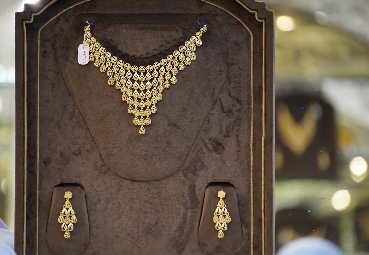 Bridal necklace set