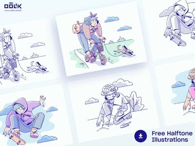 Cover Image for Halftone Detailed Drawing