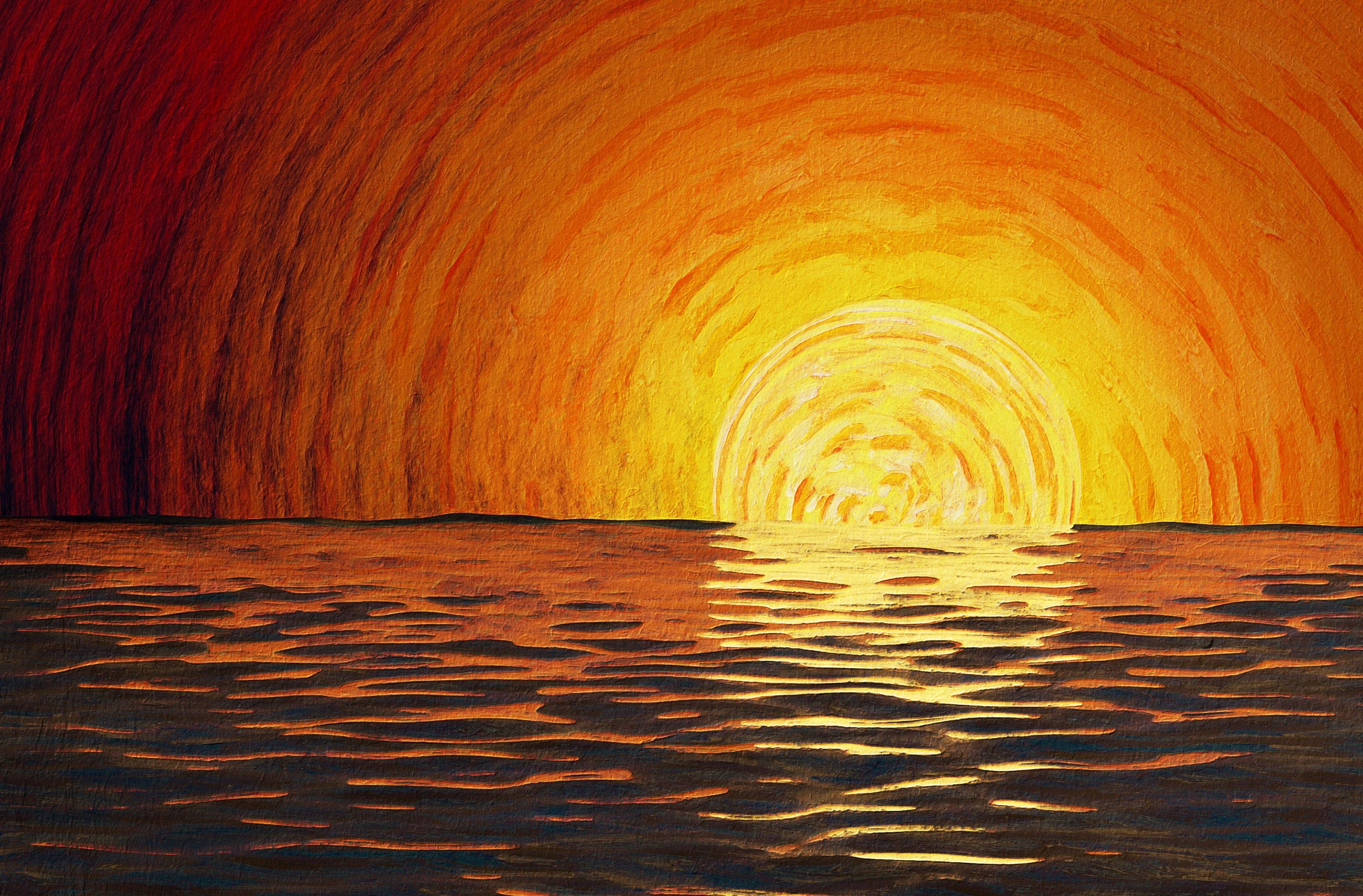 van gogh imitation painting