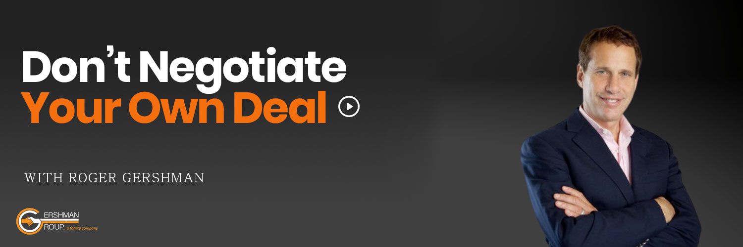 Don’t negotiate your own deal! Ask Roger - Podcast For Financial Advisors