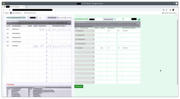 Intelligent OCR for Utility Billing Digitization — solution architecture diagram
