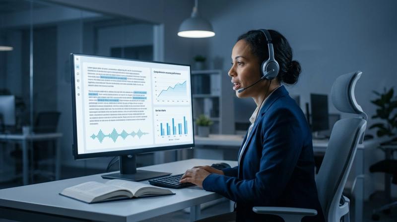 AI-powered voice-to-voice Reading Comprehension