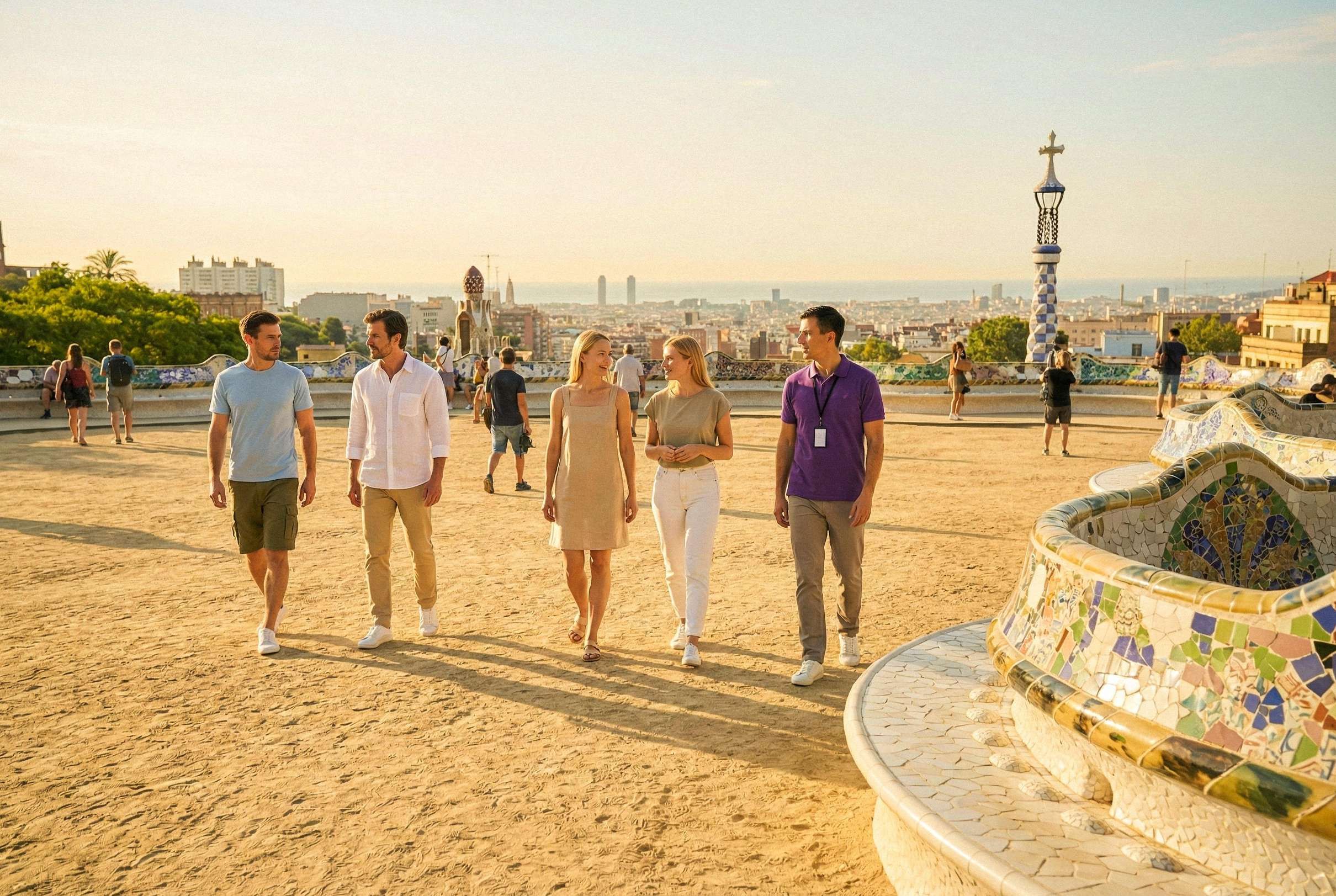 Park Güell Fast-Track Tour: Gaudí Mosaics & City Views, Barcelona — photo 4