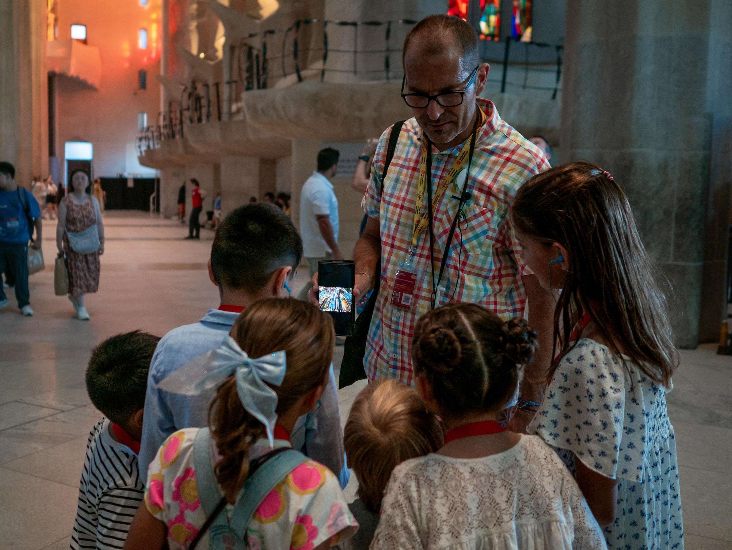 Sagrada Familia Kids Interactive Tour with Discovery Games, Barcelona — photo 4