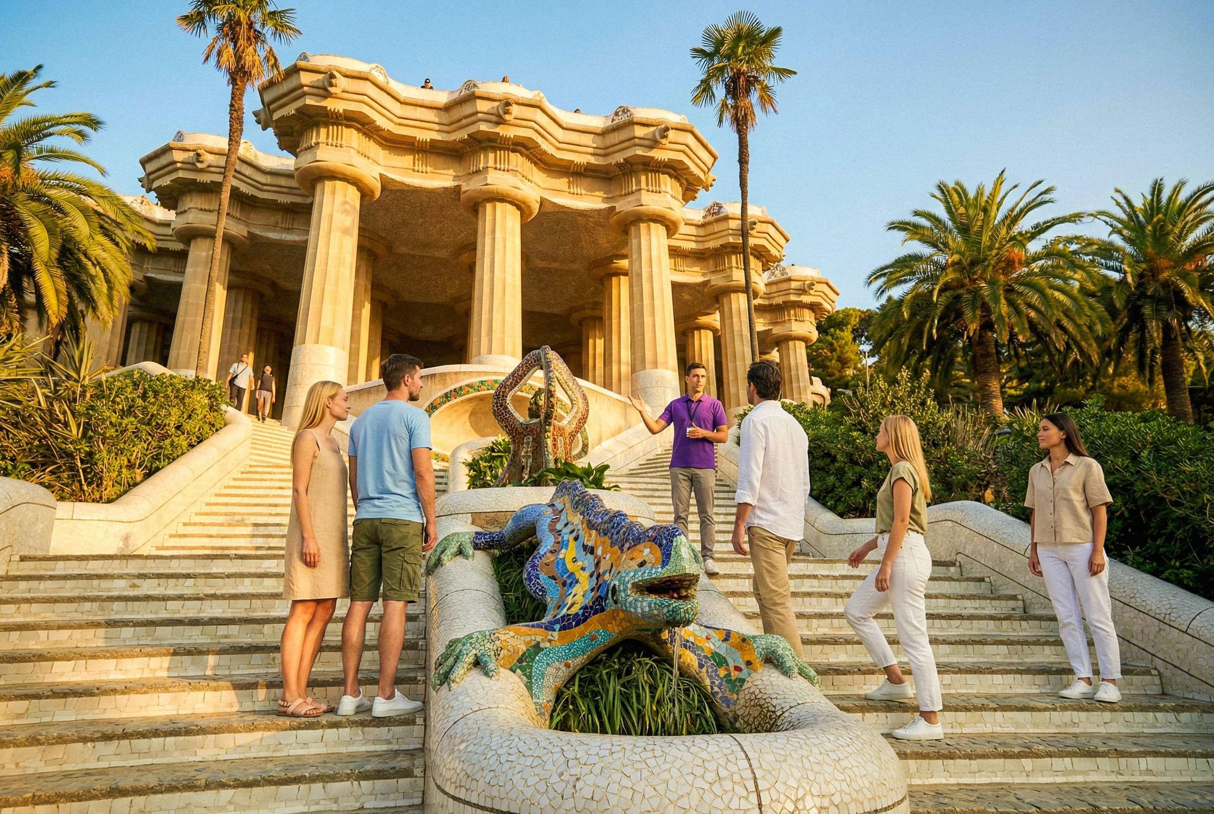 Park Güell Fast-Track Tour: Gaudí Mosaics & City Views, Barcelona — photo 2